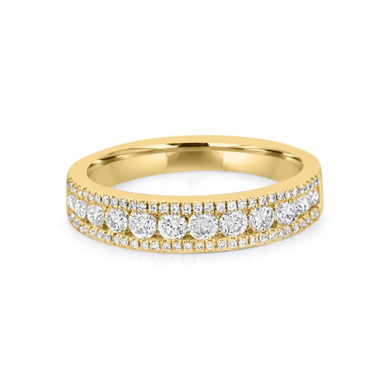 Half Eternity Band - ZIZOV DIAMONDS