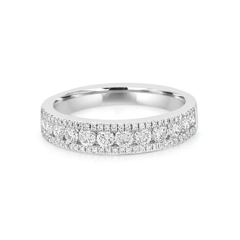 Half Eternity Band - ZIZOV DIAMONDS