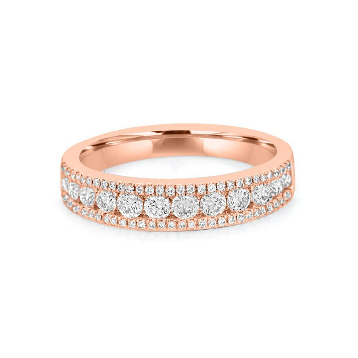 Half Eternity Band - ZIZOV DIAMONDS