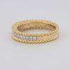 Half Eternity Dot Ring - ZIZOV DIAMONDS