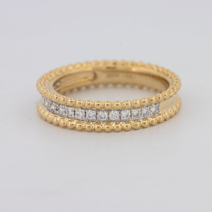 Half Eternity Dot Ring - ZIZOV DIAMONDS
