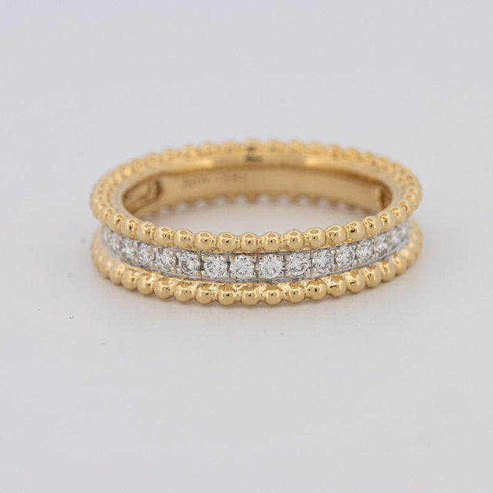Half Eternity Dot Ring - ZIZOV DIAMONDS