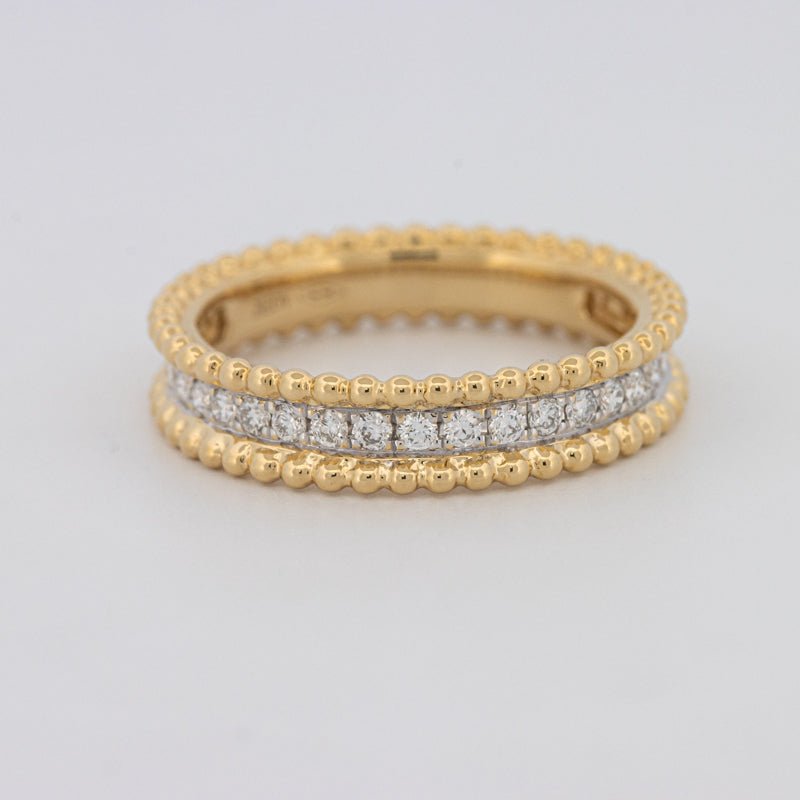 Half Eternity Dot Ring - ZIZOV DIAMONDS