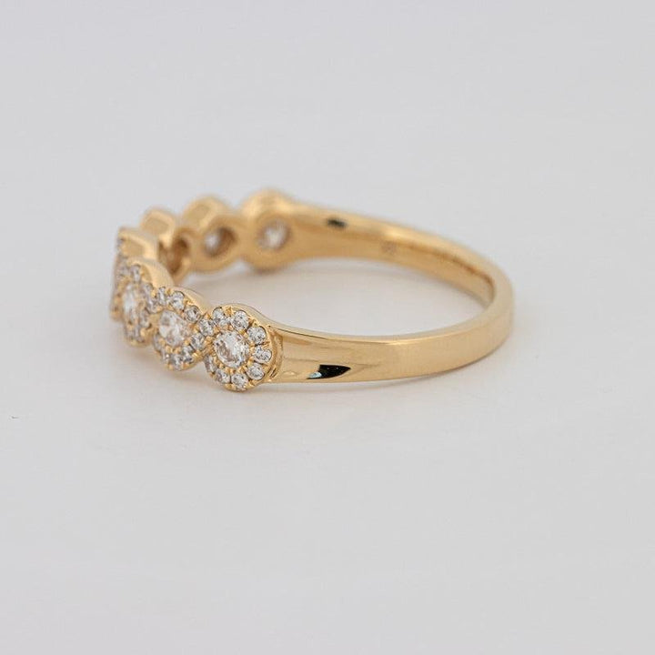 Halo eternity band - ZIZOV DIAMONDS