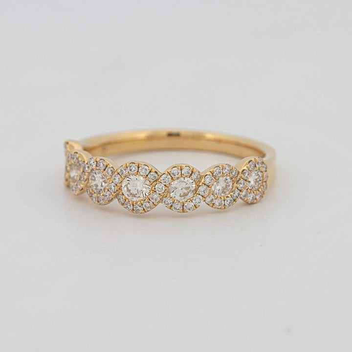 Halo eternity band - ZIZOV DIAMONDS