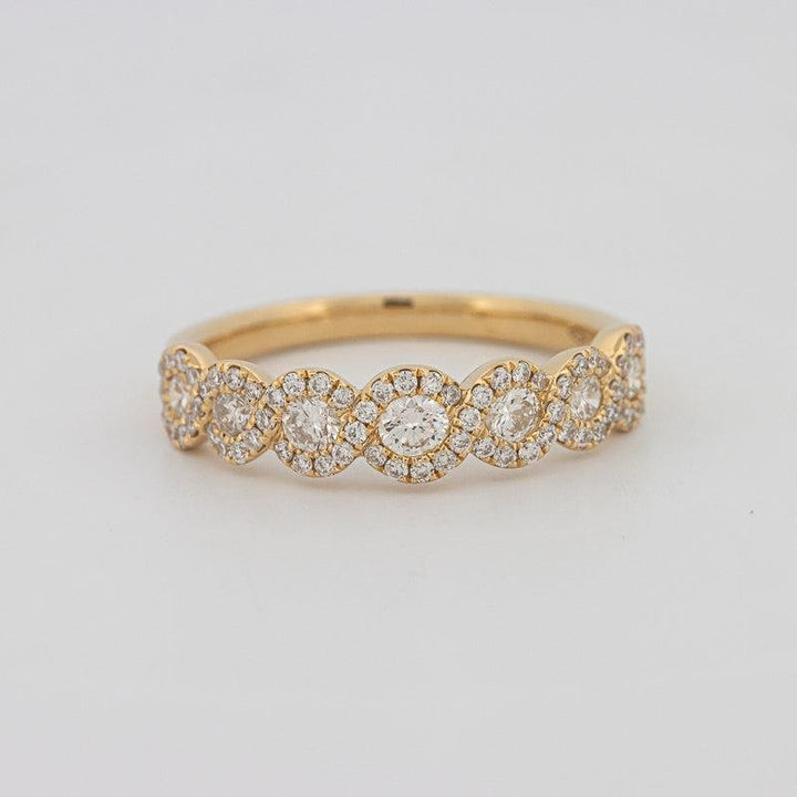 Halo eternity band - ZIZOV DIAMONDS