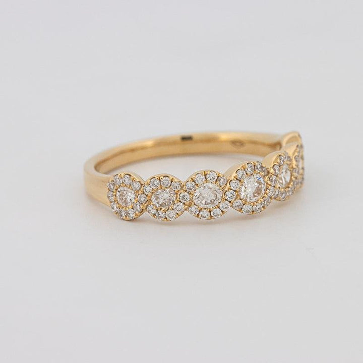 Halo eternity band - ZIZOV DIAMONDS