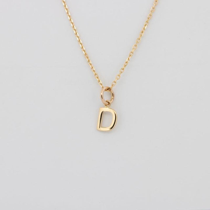 Initial "D" Pendant (small) - ZIZOV DIAMONDS