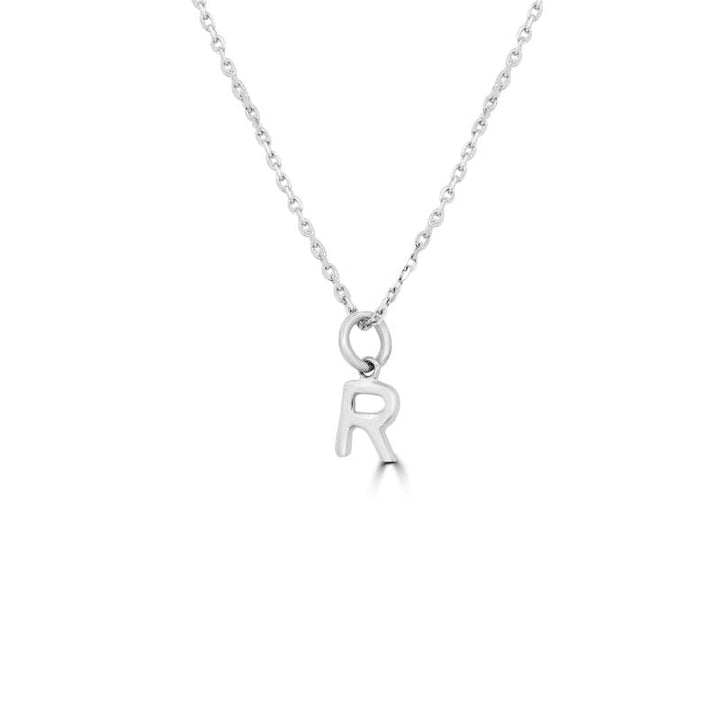 Initial "R" Pendant (small) - ZIZOV DIAMONDS