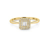 Invisible Baguette Diamond Ring - ZIZOV DIAMONDS