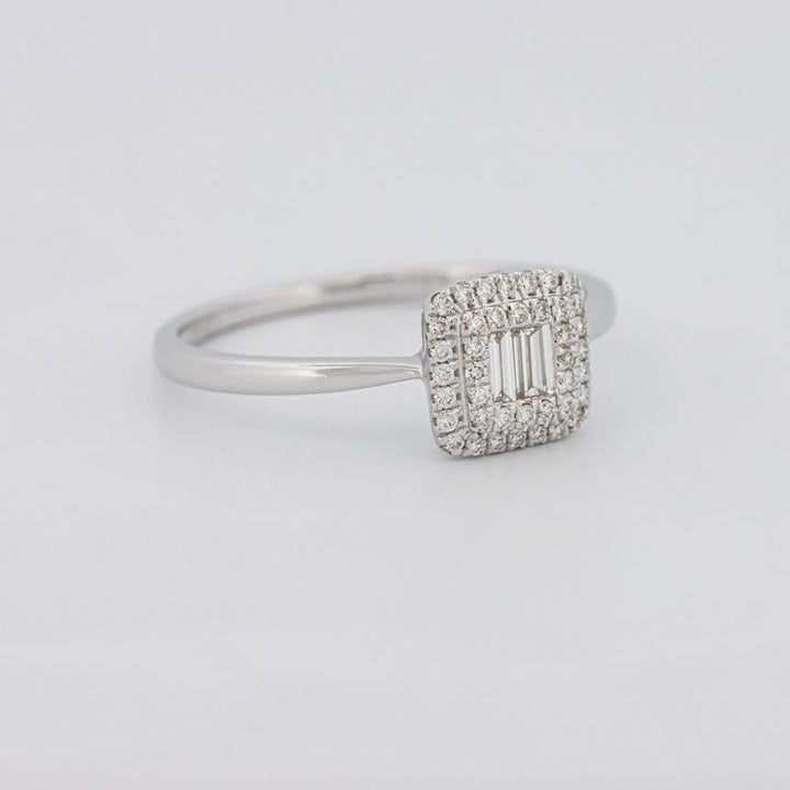 Invisible Baguette Diamond Ring - ZIZOV DIAMONDS