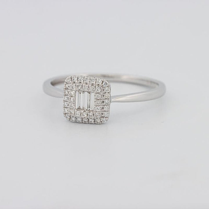 Invisible Baguette Diamond Ring - ZIZOV DIAMONDS