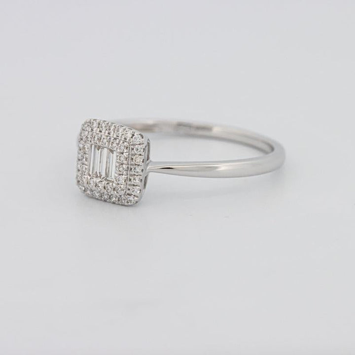 Invisible Baguette Diamond Ring - ZIZOV DIAMONDS