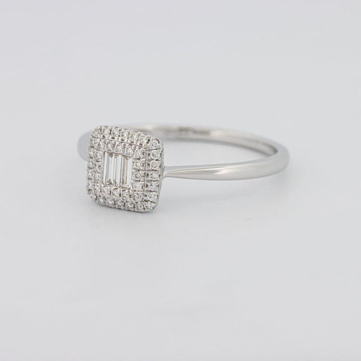 Invisible Baguette Diamond Ring - ZIZOV DIAMONDS