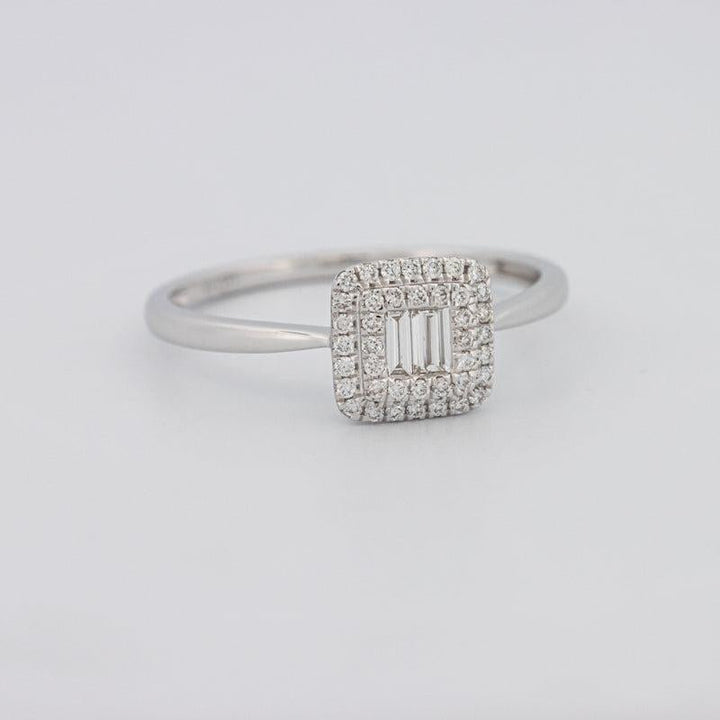 Invisible Baguette Diamond Ring - ZIZOV DIAMONDS