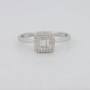 Invisible Baguette Diamond Ring - ZIZOV DIAMONDS
