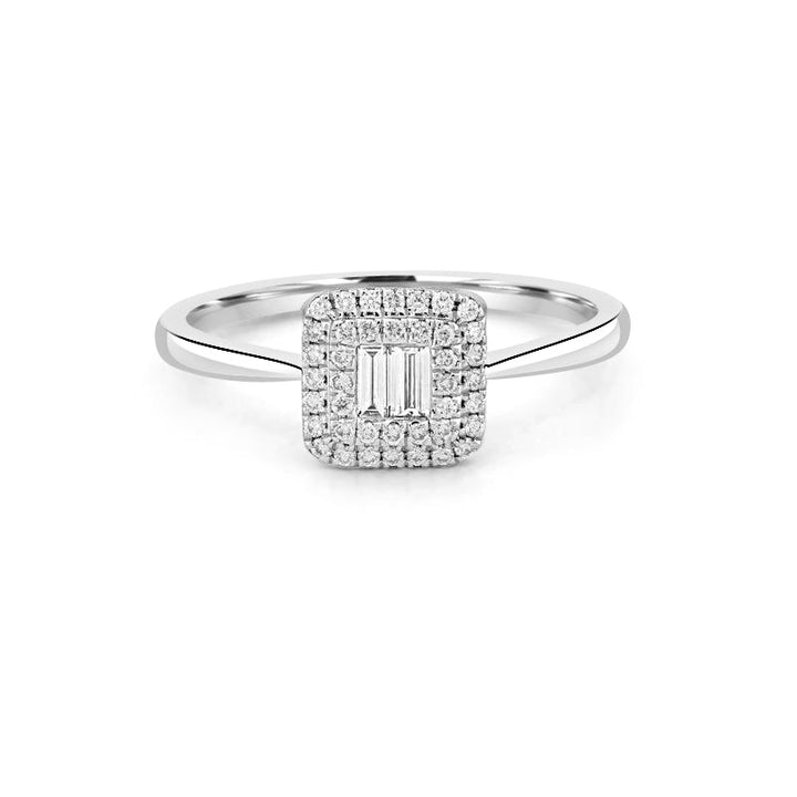 Invisible Baguette Diamond Ring - ZIZOV DIAMONDS