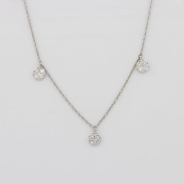 Invisible "Cutie" Dot Necklace - ZIZOV DIAMONDS