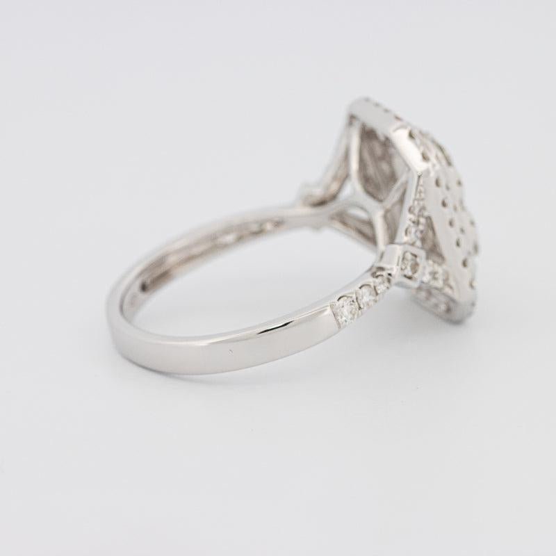 Invisible Double Halo Rectangular Diamond Ring - ZIZOV DIAMONDS