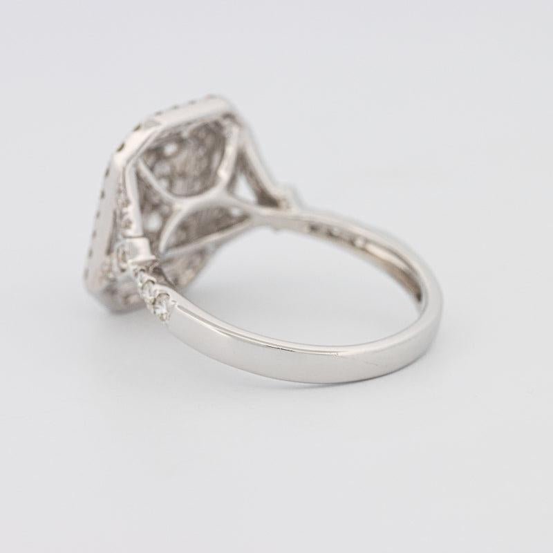 Invisible Double Halo Rectangular Diamond Ring - ZIZOV DIAMONDS