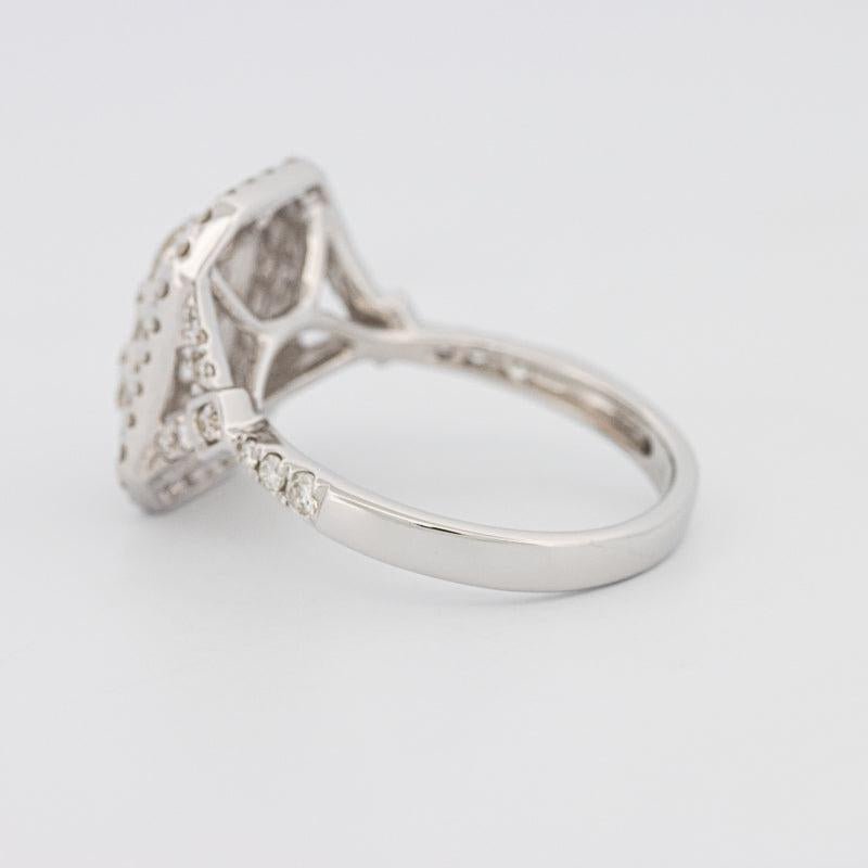 Invisible Double Halo Rectangular Diamond Ring - ZIZOV DIAMONDS