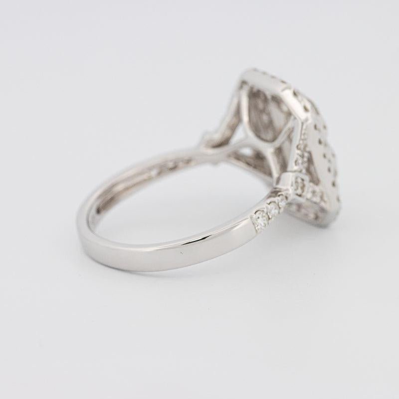 Invisible Double Halo Rectangular Diamond Ring - ZIZOV DIAMONDS