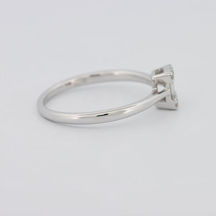 Invisible Emerald Diamond Ring - ZIZOV DIAMONDS