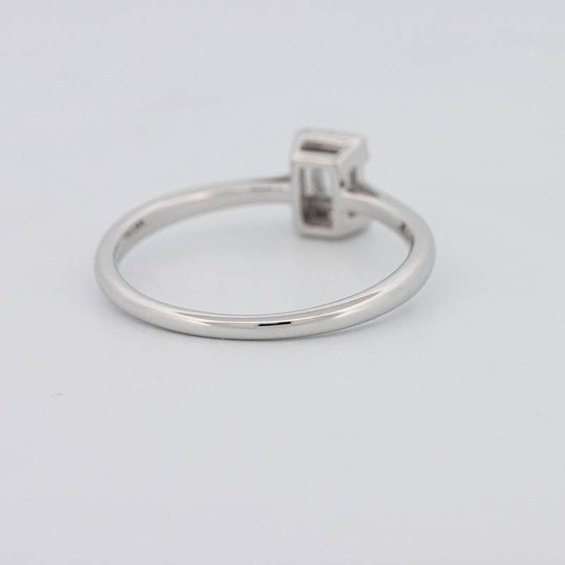 Invisible Emerald Diamond Ring - ZIZOV DIAMONDS