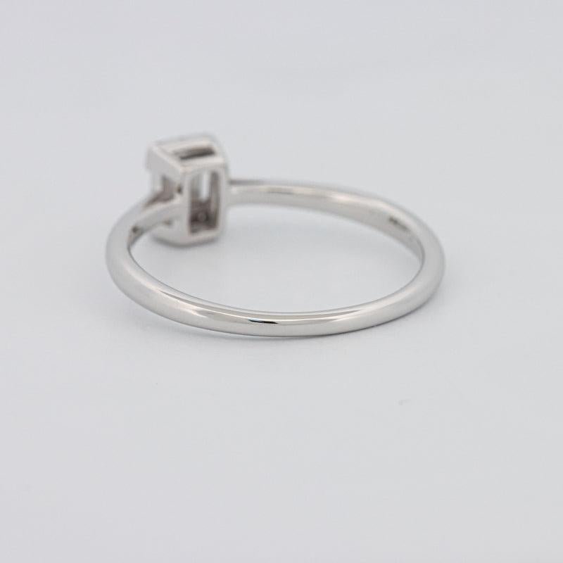 Invisible Emerald Diamond Ring - ZIZOV DIAMONDS