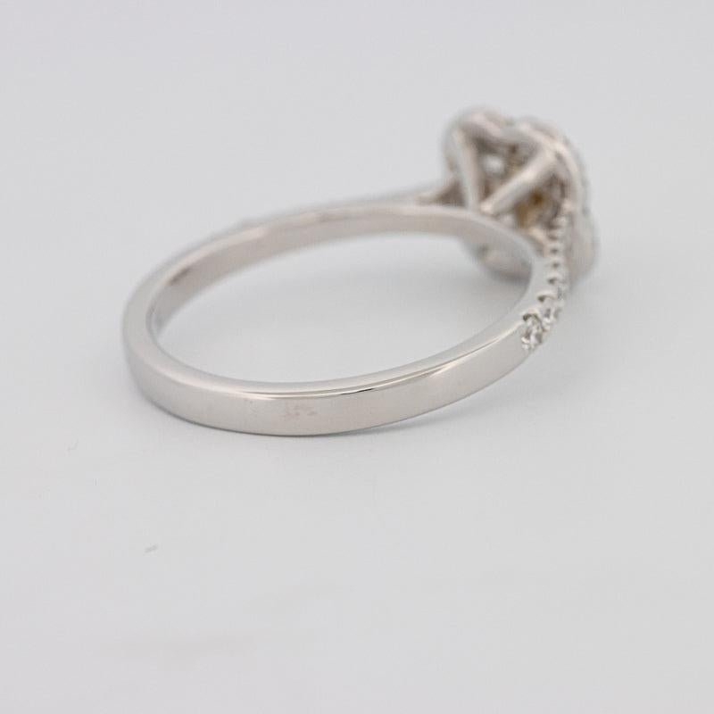 invisible flower diamond ring - ZIZOV DIAMONDS