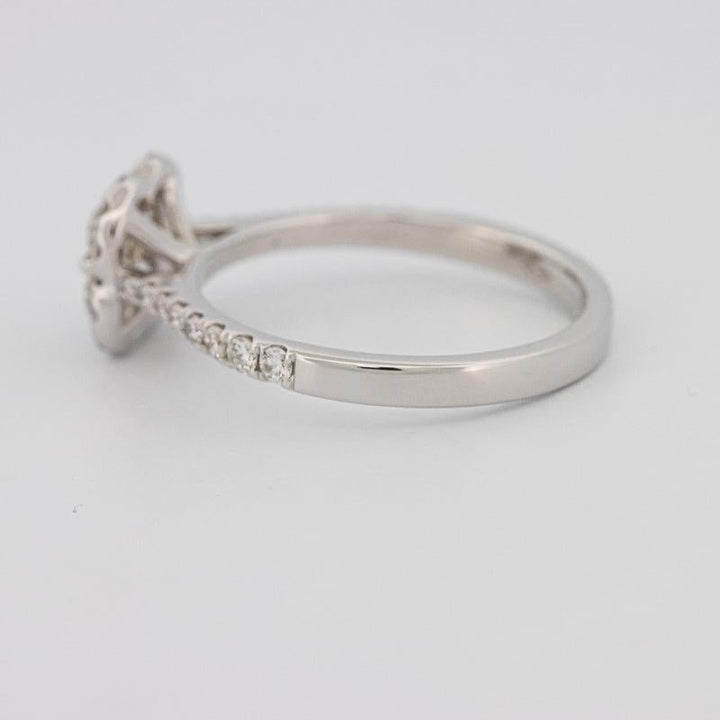 invisible flower diamond ring - ZIZOV DIAMONDS