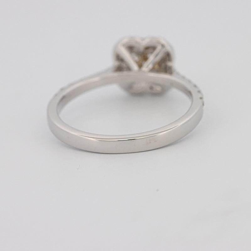 invisible flower diamond ring - ZIZOV DIAMONDS