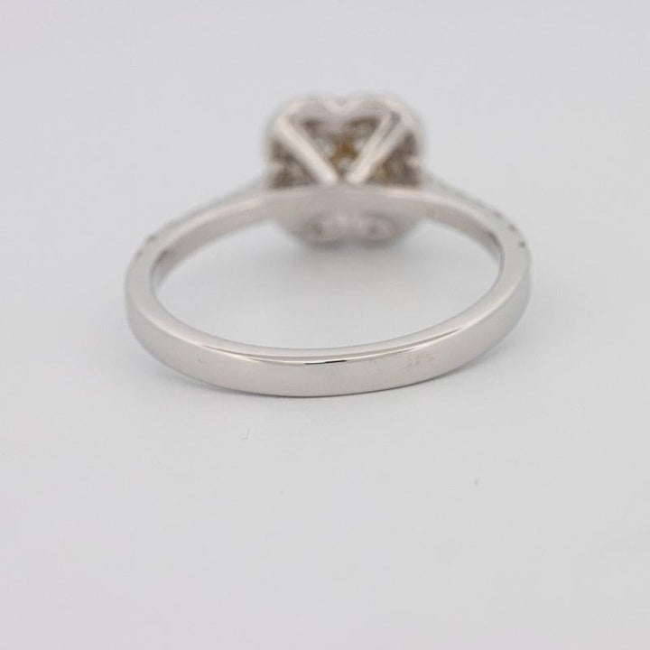 invisible flower diamond ring - ZIZOV DIAMONDS