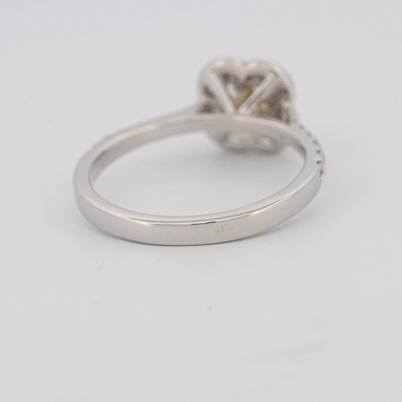 invisible flower diamond ring