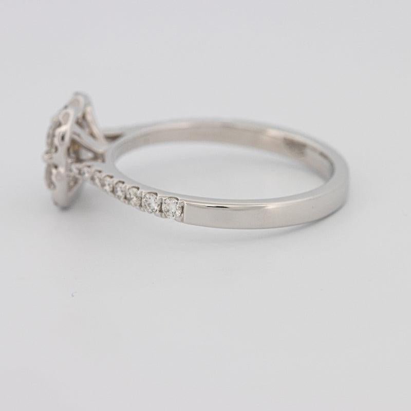 invisible flower diamond ring - ZIZOV DIAMONDS