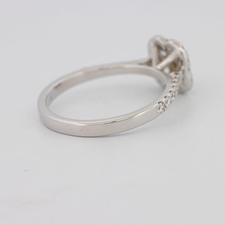 invisible flower diamond ring - ZIZOV DIAMONDS