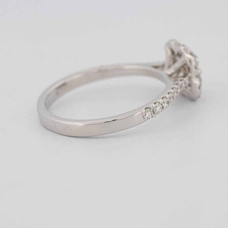 invisible flower diamond ring - ZIZOV DIAMONDS