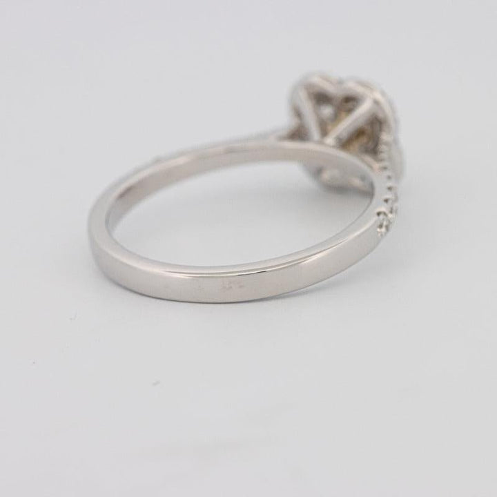 invisible flower diamond ring - ZIZOV DIAMONDS