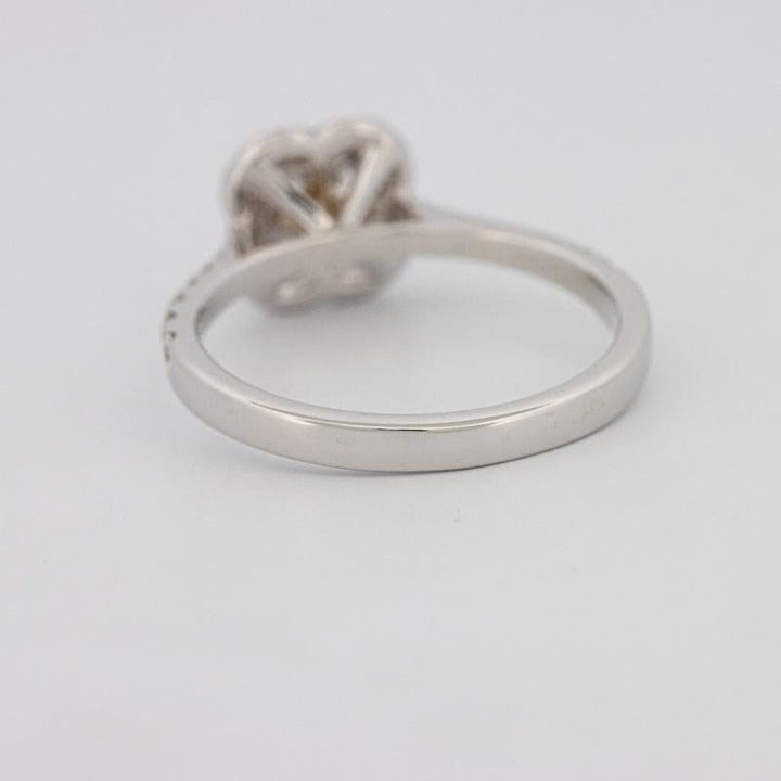 invisible flower diamond ring - ZIZOV DIAMONDS