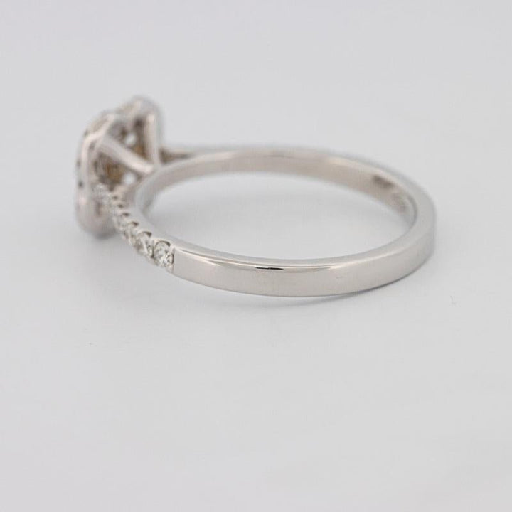 invisible flower diamond ring - ZIZOV DIAMONDS