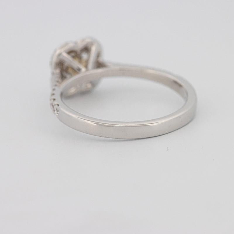 invisible flower diamond ring - ZIZOV DIAMONDS