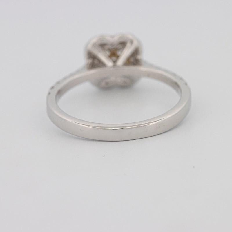 invisible flower diamond ring - ZIZOV DIAMONDS