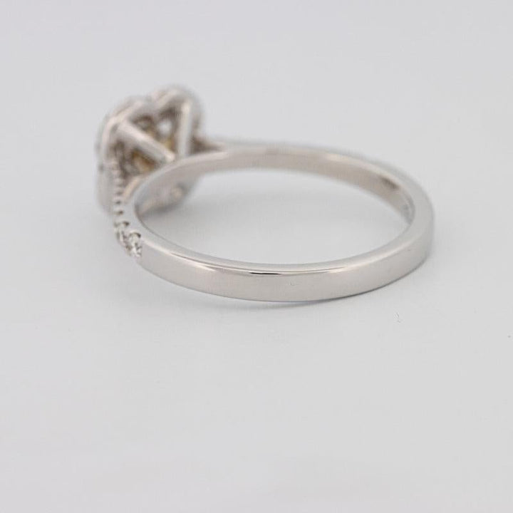 invisible flower diamond ring - ZIZOV DIAMONDS