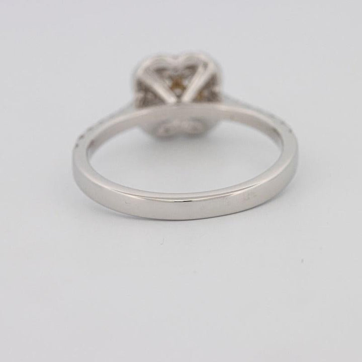 invisible flower diamond ring - ZIZOV DIAMONDS