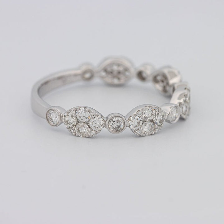 Invisible Half Eternity Band - ZIZOV DIAMONDS