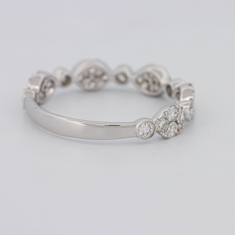 Invisible Half Eternity Band - ZIZOV DIAMONDS
