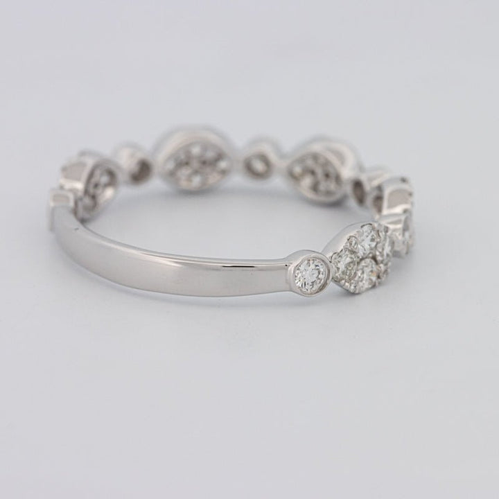 Invisible Half Eternity Band - ZIZOV DIAMONDS