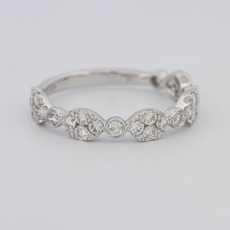 Invisible Half Eternity Band - ZIZOV DIAMONDS