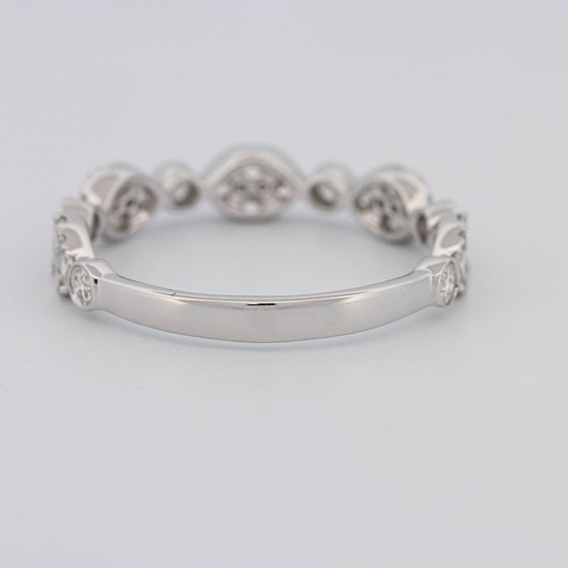 Invisible Half Eternity Band - ZIZOV DIAMONDS