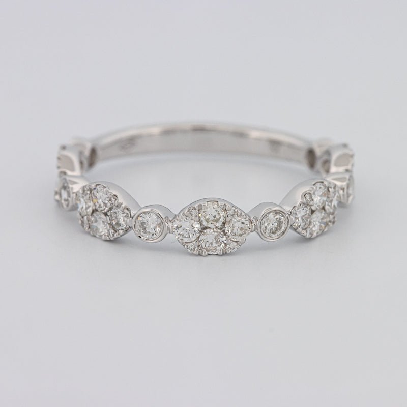 Invisible Half Eternity Band - ZIZOV DIAMONDS